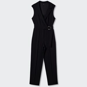 Mango MNG Belt Wrap Jumpsuit NWT